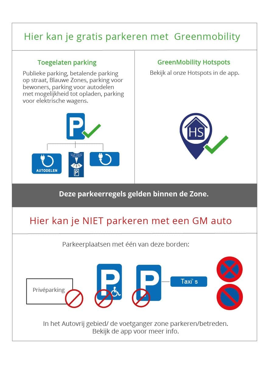 Volg de parkeerregels en parkeer gratis in Antwerpen